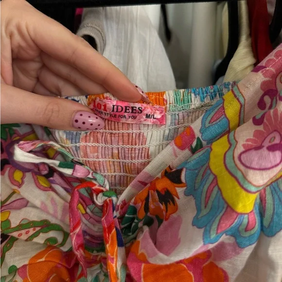 Floral Maxi Dress - Picture 3 of 3